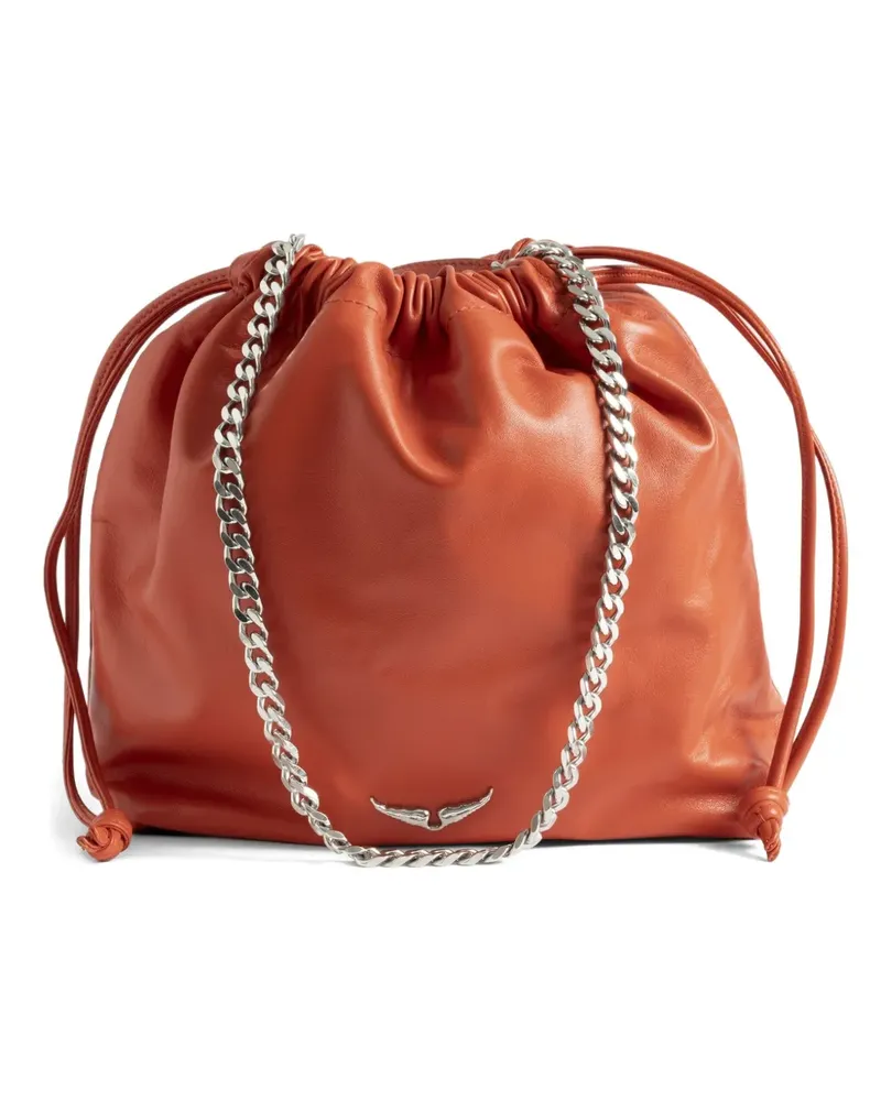 Zadig & Voltaire Rock Today Tasche mit Kordelzug - Orange Orange