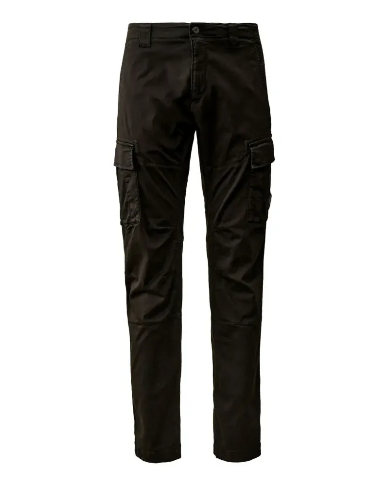 C.P. Company Hose mit aufgesetzter Tasche - Schwarz Schwarz