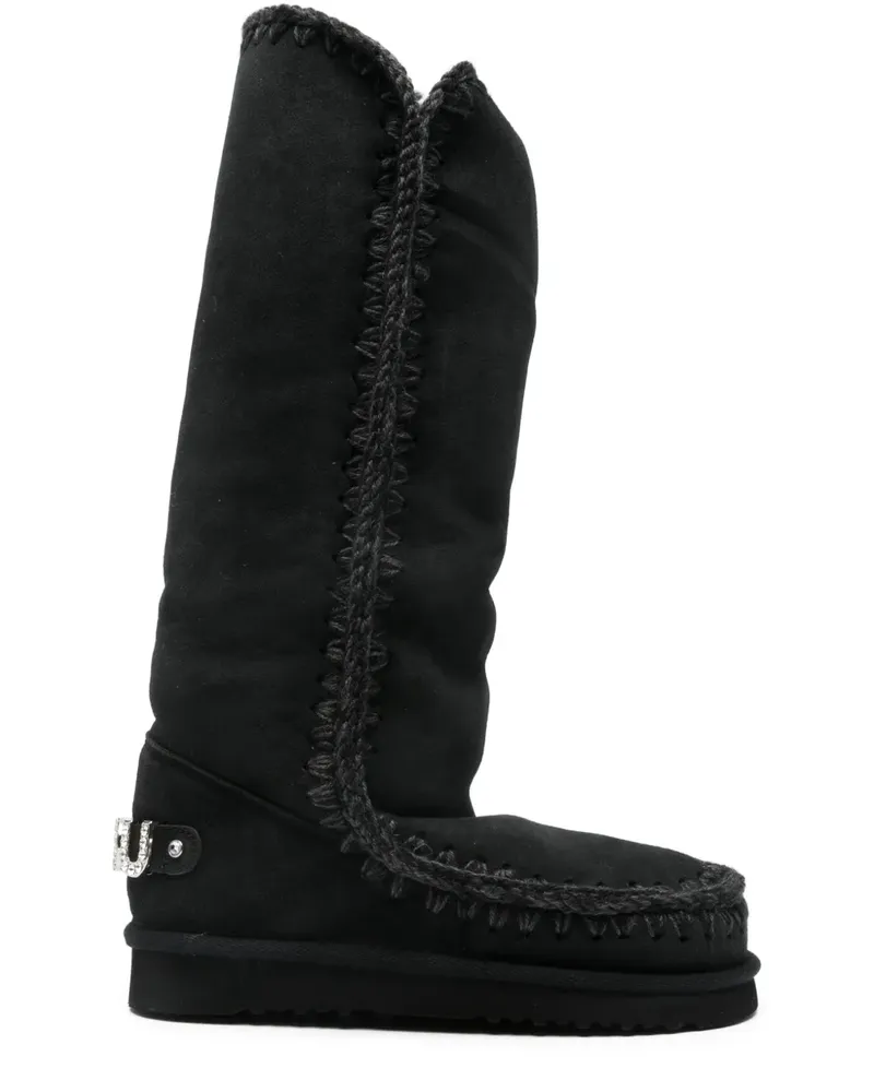 Mou Eskimo knee-high boots - Schwarz Schwarz