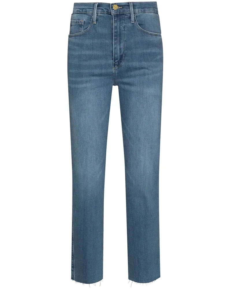 Frame Denim Le Pixie Sylvie Cropped-Jeans - Blau Blau