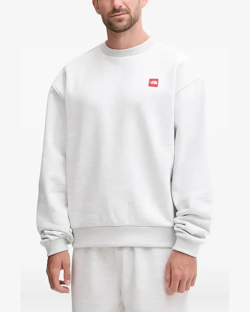The North Face Sweatshirt mit Logo-Patch - Weiß Weiß