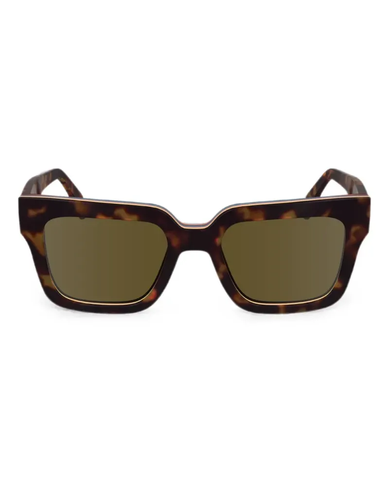 Paul Smith Kenton Sonnenbrille mit eckigem Gestell - Braun Braun