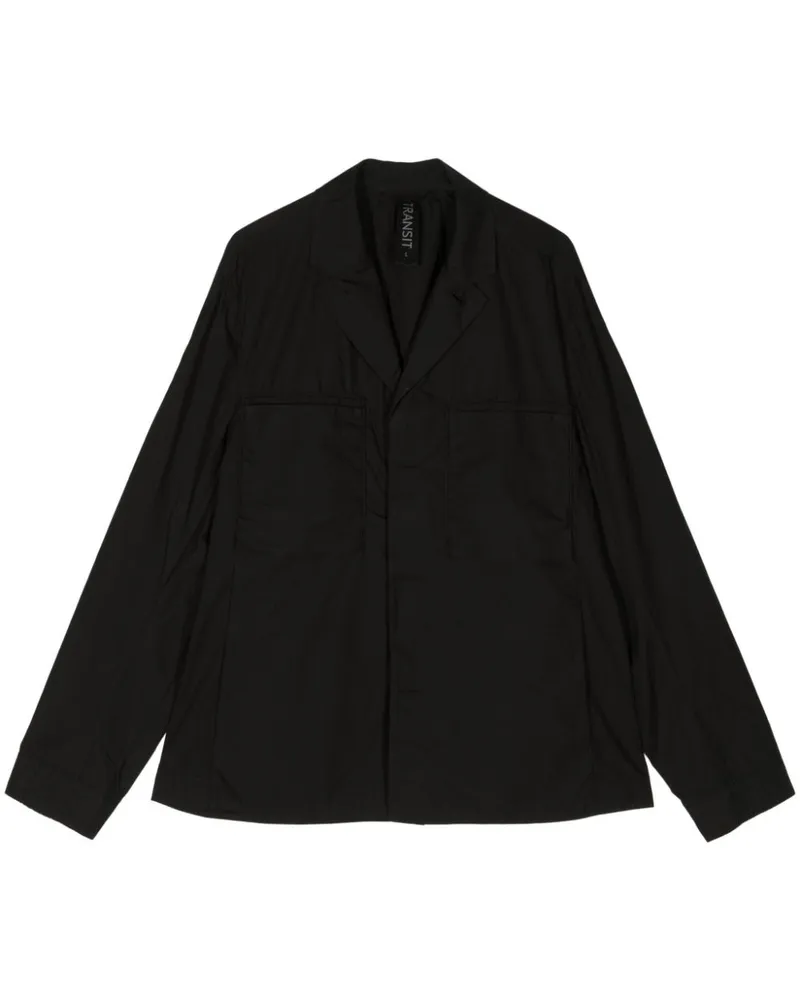 TRANSIT Klassische Jacke - Schwarz Schwarz