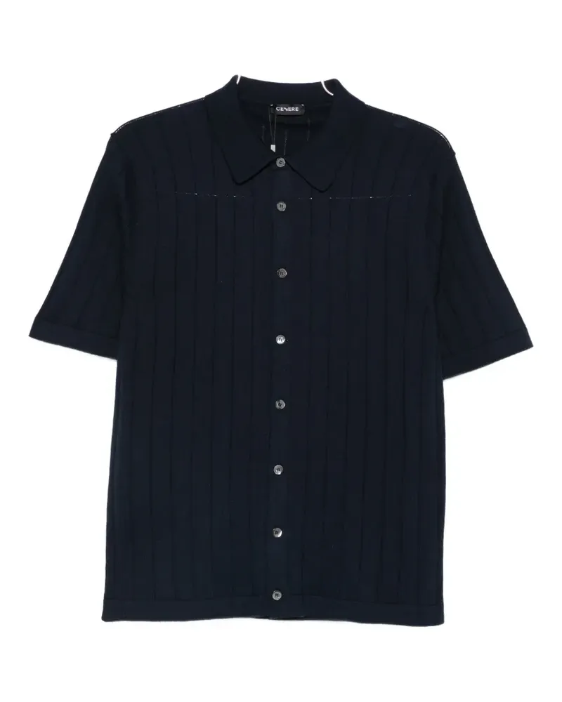 CENERE GB short-sleeve shirt - Blau Blau