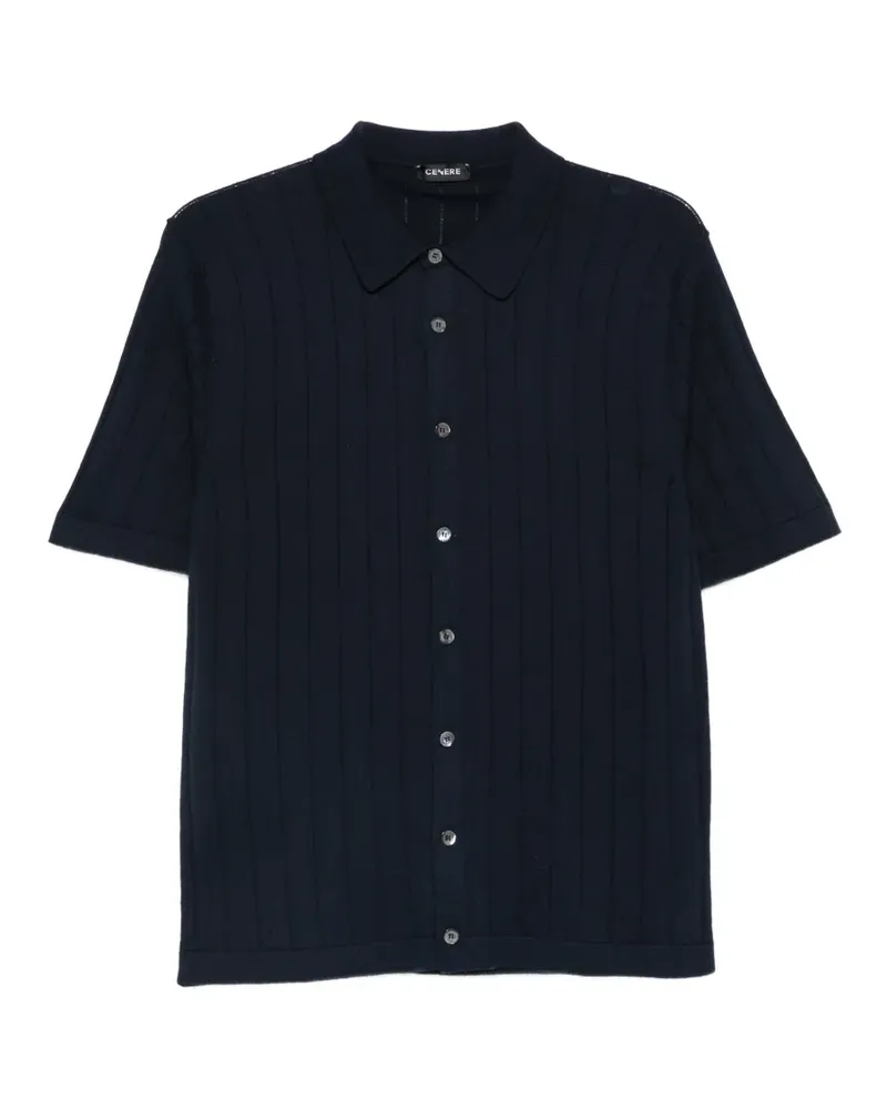 CENERE GB short-sleeve shirt - Blau Blau