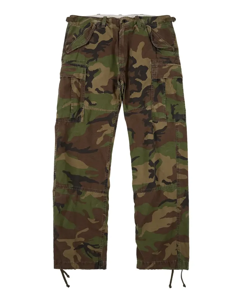 Ralph Lauren Cargohose mit Camouflage-Print - Grün Grün
