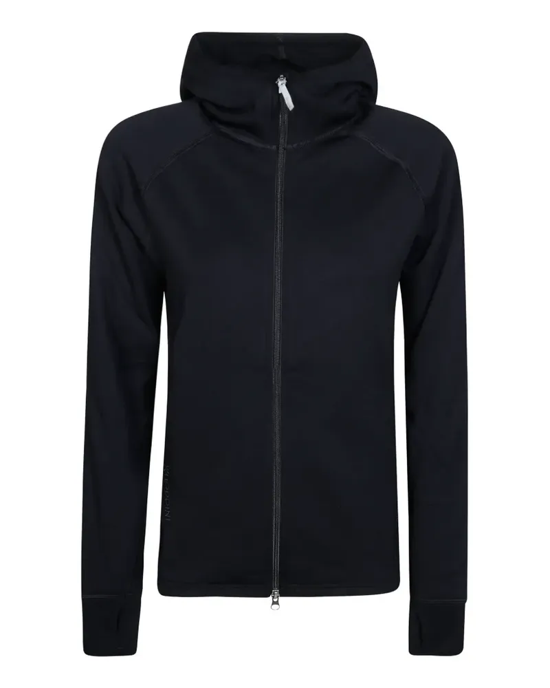 Houdini Power Houdi zip-up hoodie - Schwarz Schwarz