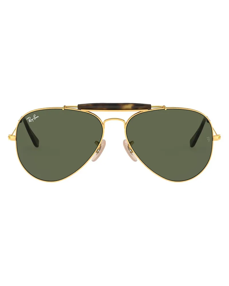 Ray Ban Outdoorsman II Pilotenbrille - Gold Gold