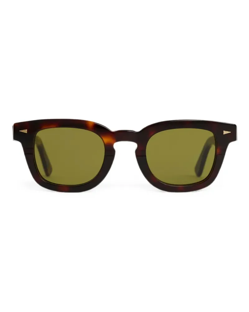 AHLEM Champ de Mars Sonnenbrille in Schildpattoptik - Braun Braun