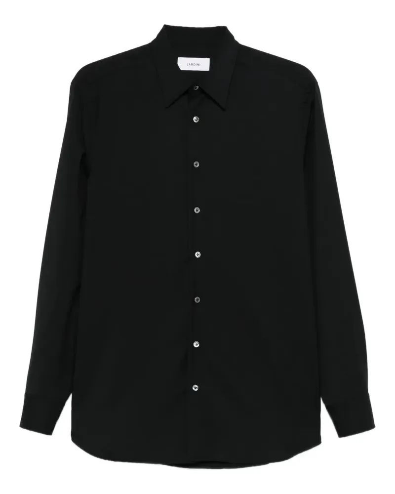 LARDINI Langärmeliges Hemd - Schwarz Schwarz