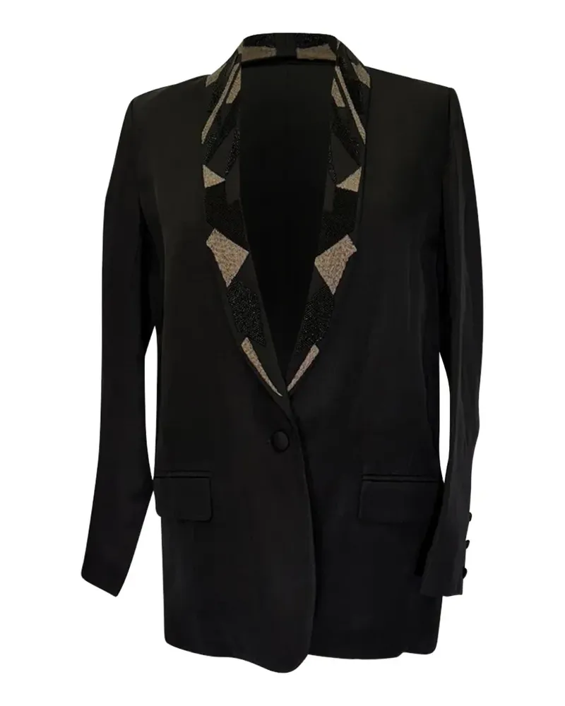 IRO Anissa beaded blazer - Schwarz Schwarz