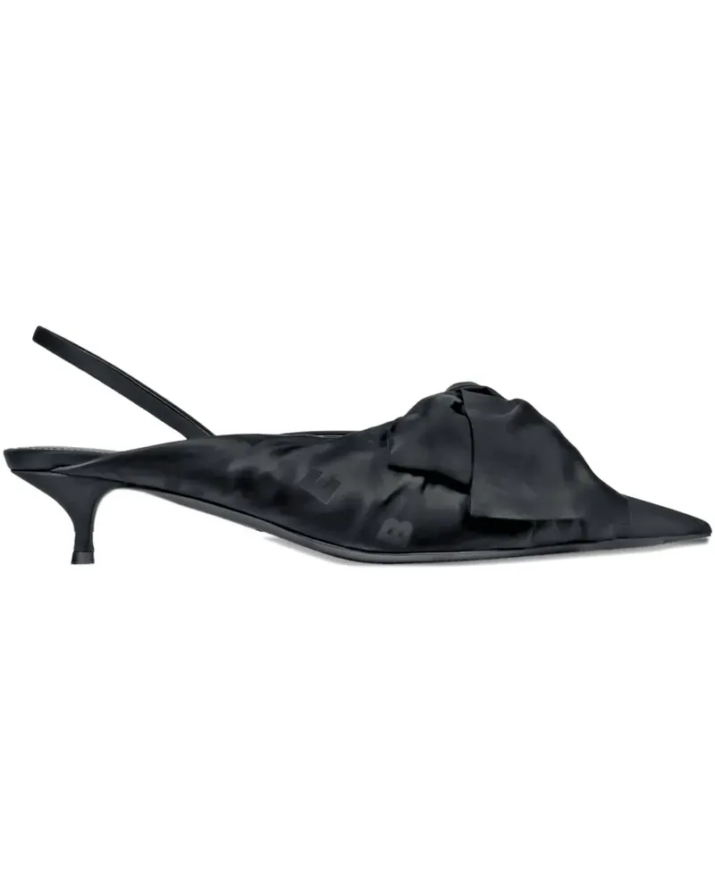 Balenciaga bow sling-back pumps - Schwarz Schwarz