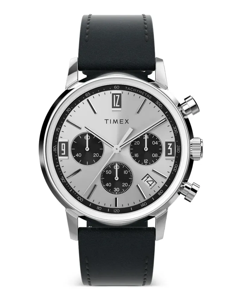 Timex Marlin Chrono 40mm watch - Silber Silber