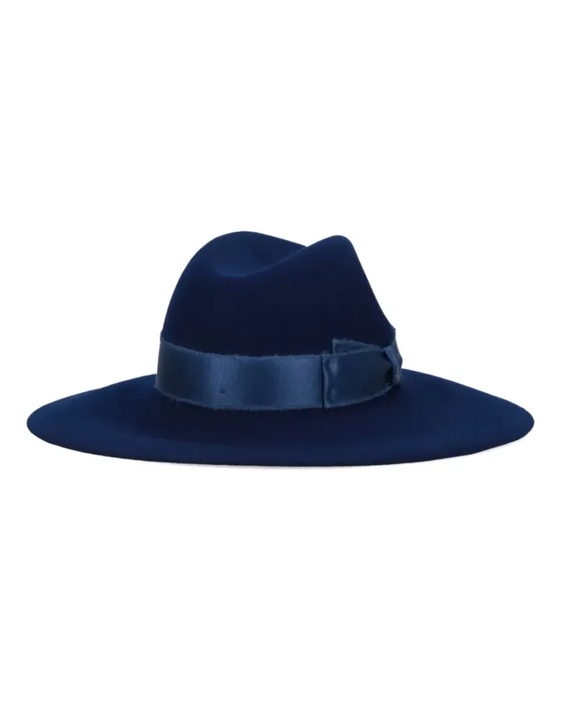 Borsalino Monica Hut mit Band - Blau Blau