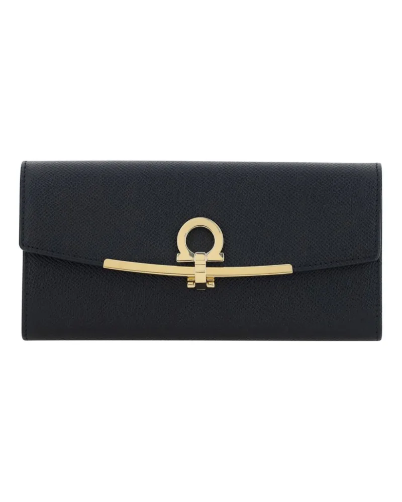Ferragamo Gancini Portemonnaie - Schwarz Schwarz