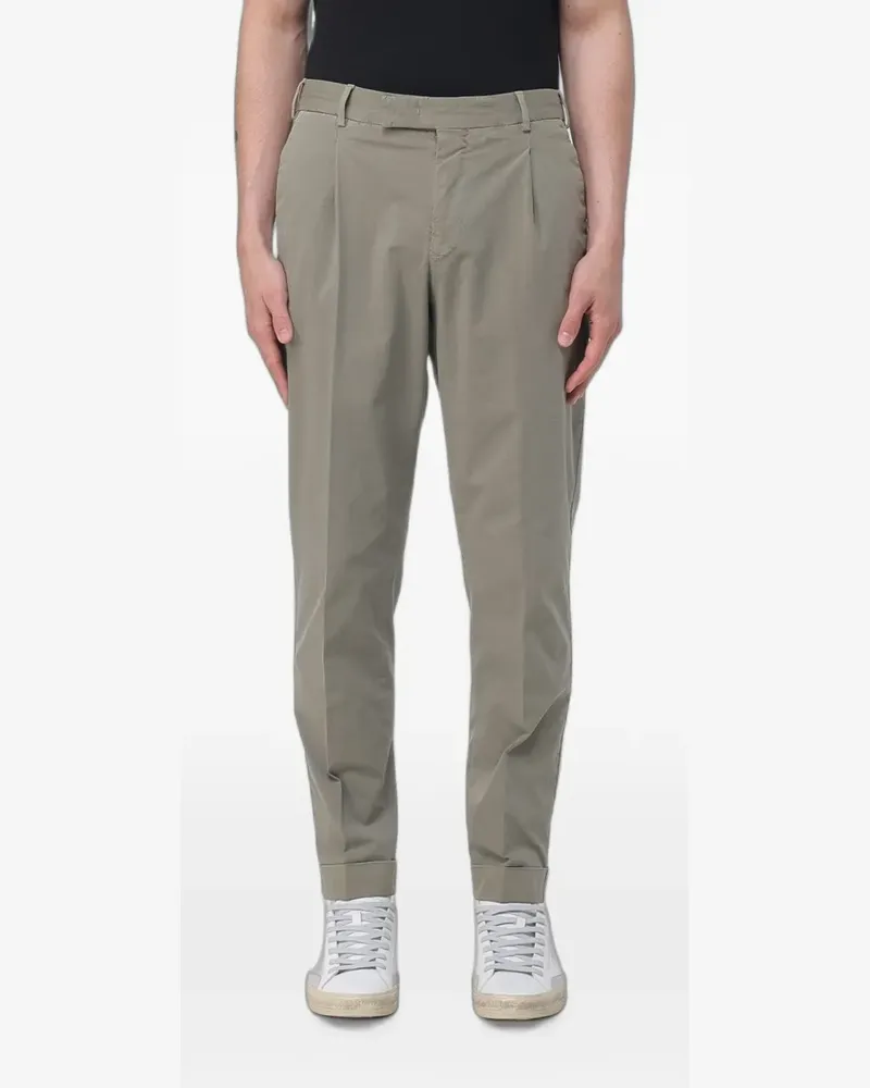 PT TORINO pleated chino trousers - Grün Grün