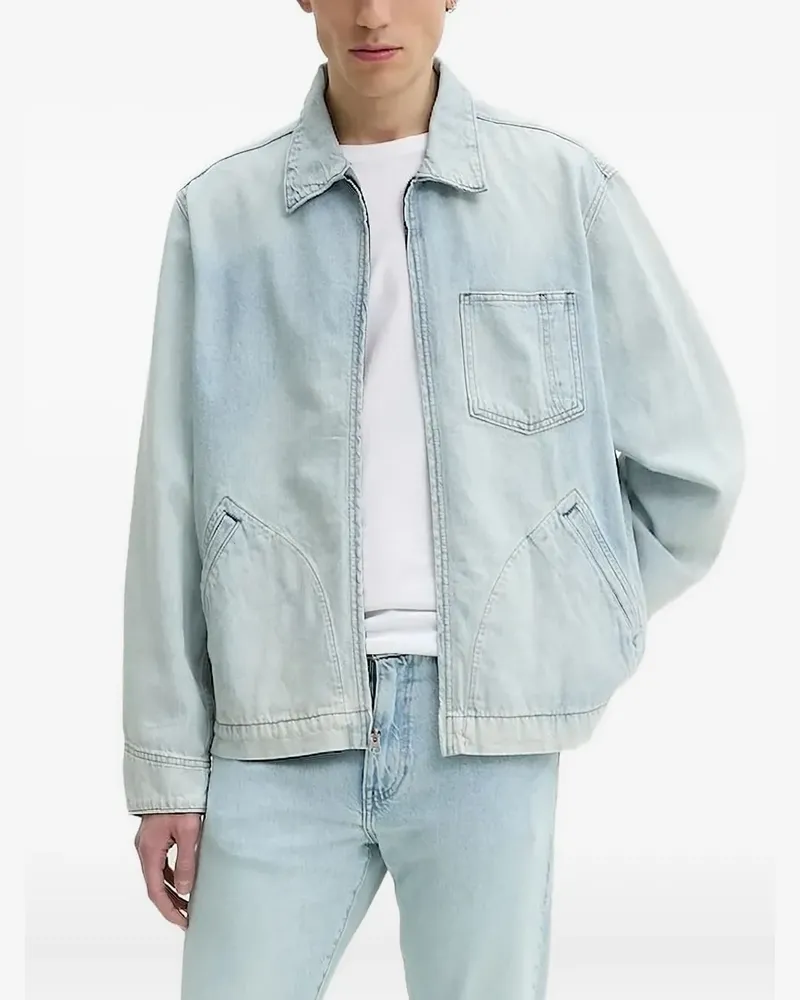 Levi's Jacke mit Reißverschlusstasche - Blau Blau