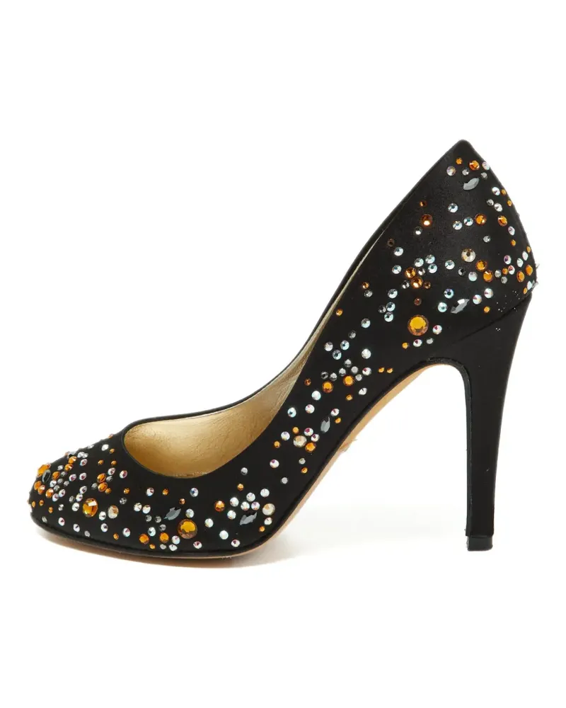 Gina crystal-embellished pumps - Schwarz Schwarz