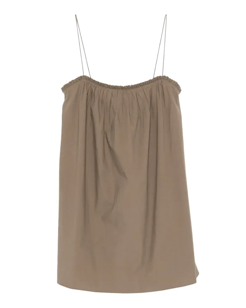 Matteau Gerüschtes Camisole-Kleid - Braun Braun