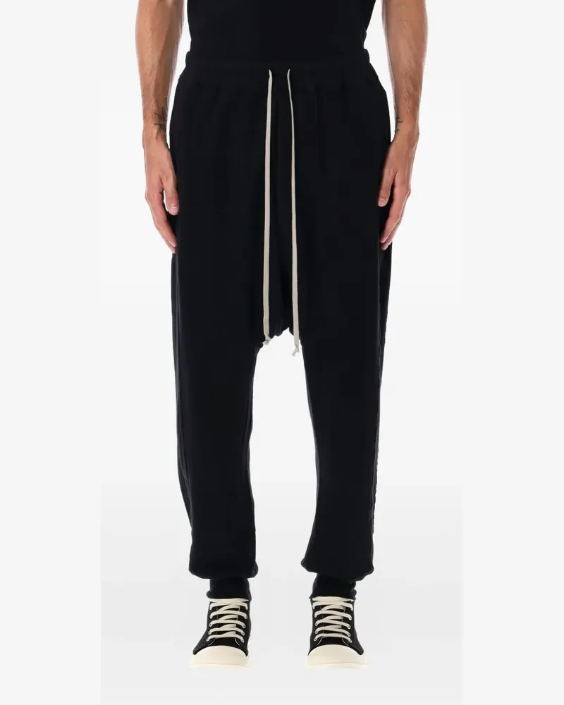 DRKSHDW by Rick Owens Baggy-Hose mit Kordelzug - Schwarz Schwarz