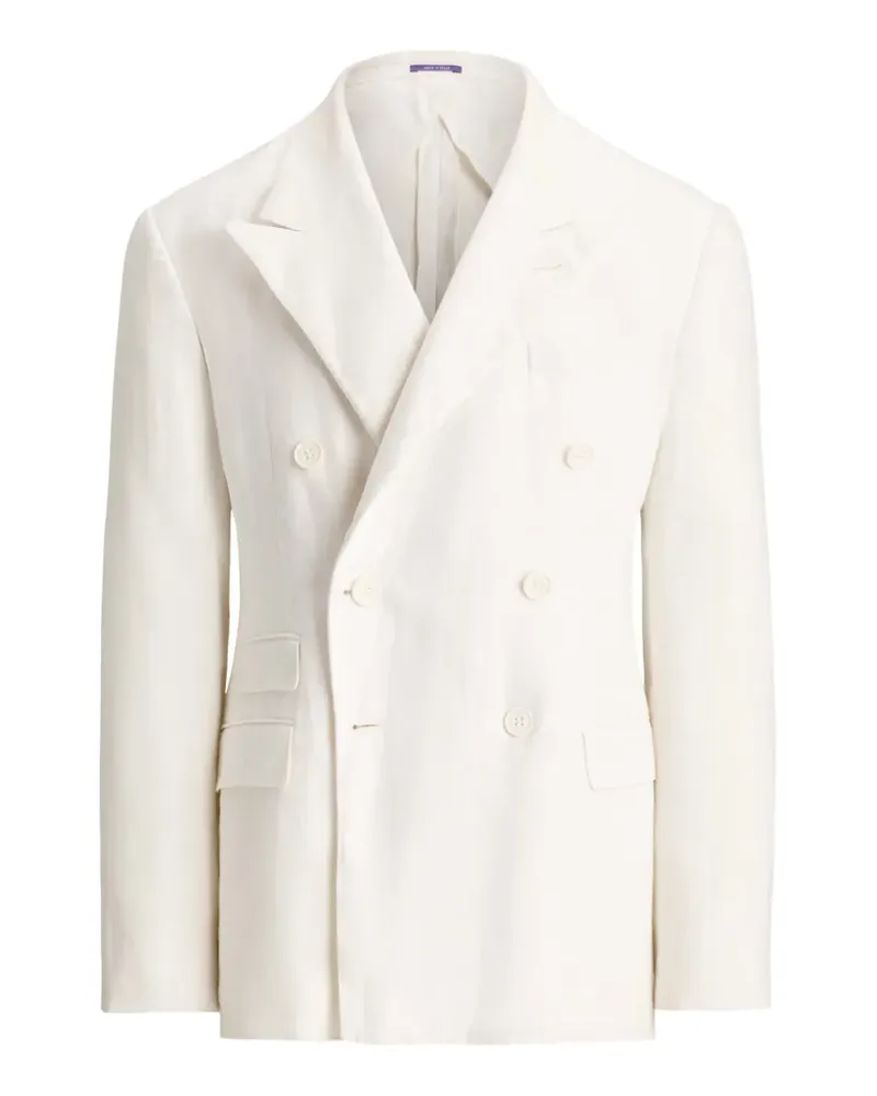 Ralph Lauren Doppelreihige Jacke - Nude Nude