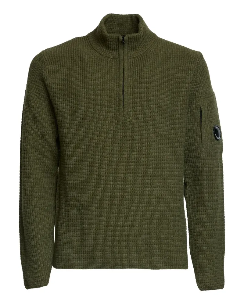 C.P. Company Pullover mit Reißverschluss - Grün Grün