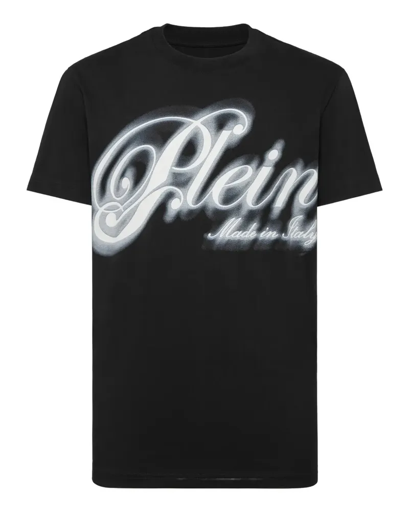 Philipp Plein T-Shirt mit Logo-Print - Schwarz Schwarz
