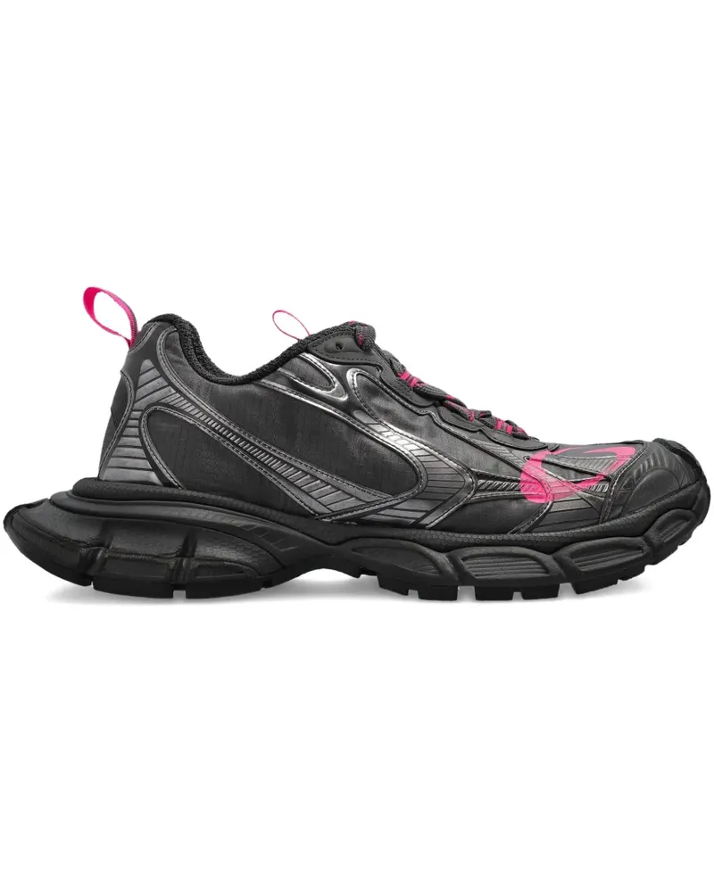 Balenciaga Sneakers mit Einsätzen - Schwarz Schwarz