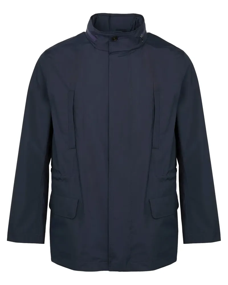 Yves Salomon Jacke mit Stehkragen - Blau Blau