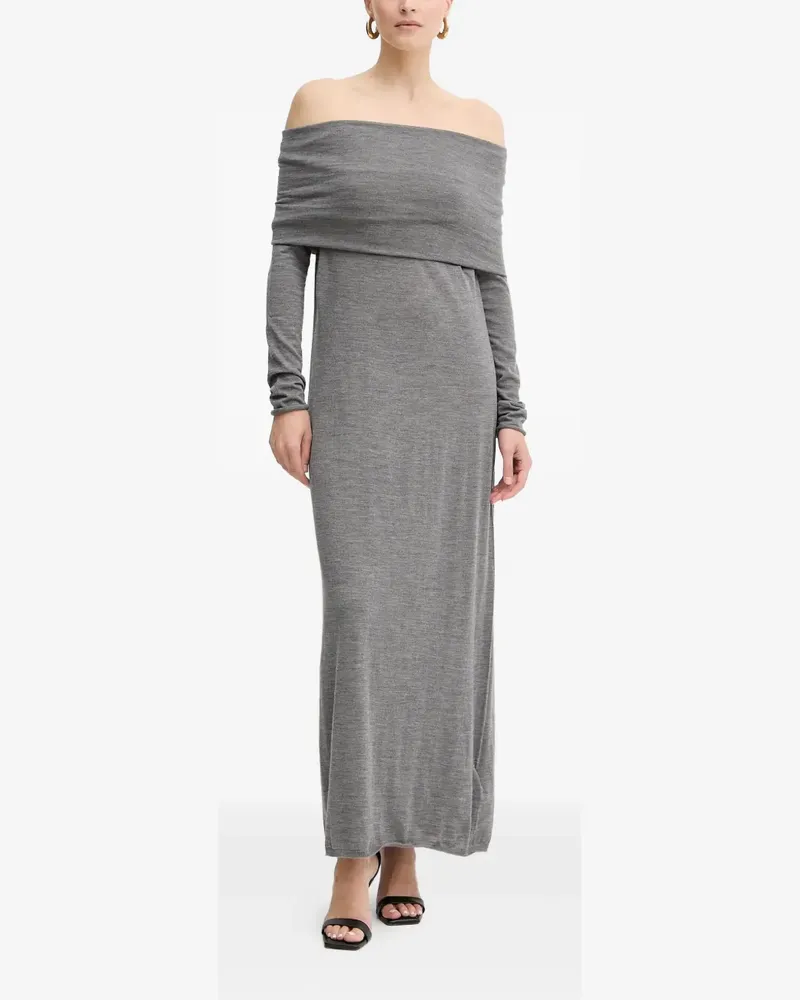 Liviana Conti Nilufar Maxikleid - Grau Grau