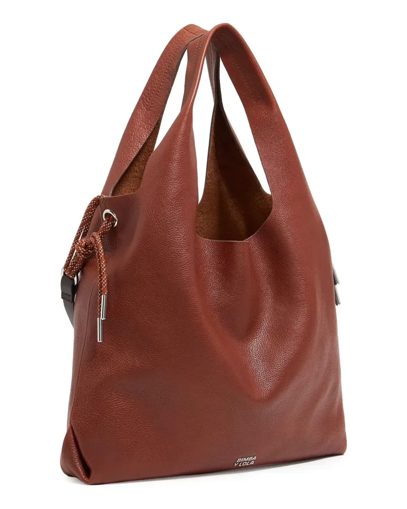 BIMBA Y LOLA Große Paper Tasche - Braun Braun