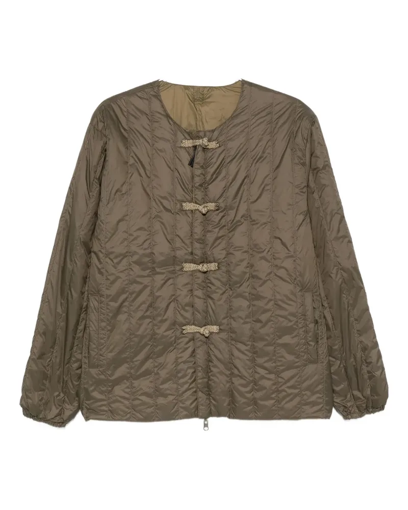 TAION quilted toggle jacket - Grün Grün