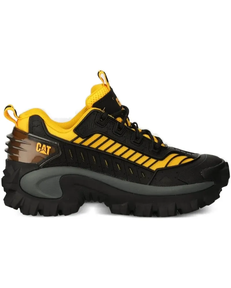 Caterpillar Footwear pull-tab panelled lace-up sneakers - Schwarz Schwarz
