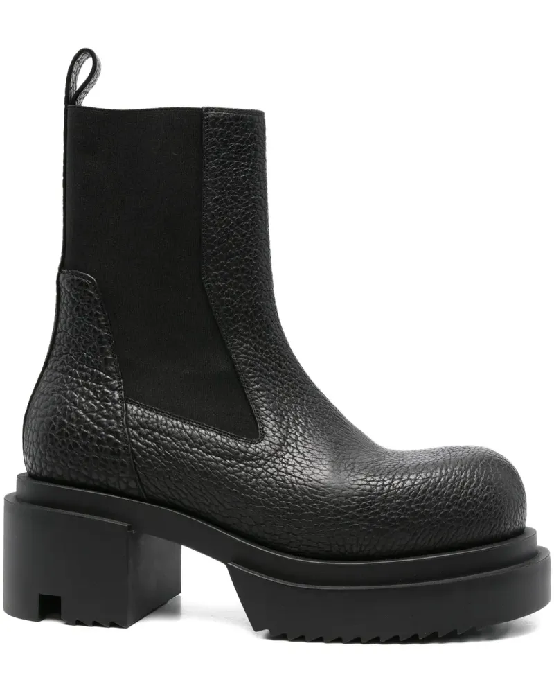 Rick Owens Beatle Bogun Plateau-Stiefel 60mm - Schwarz Schwarz