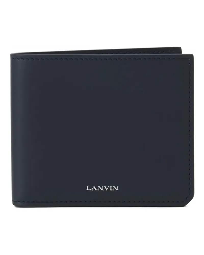 Lanvin leather wallet - Blau Blau