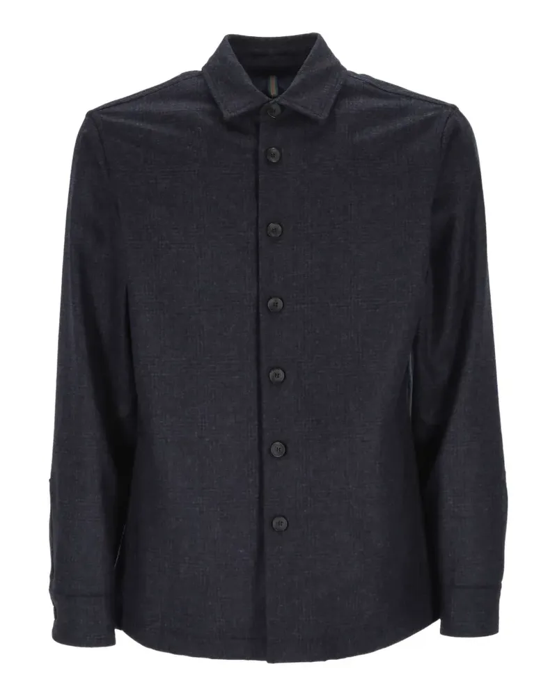 GUGLIELMINOTTI check-pattern shirt - Blau Blau