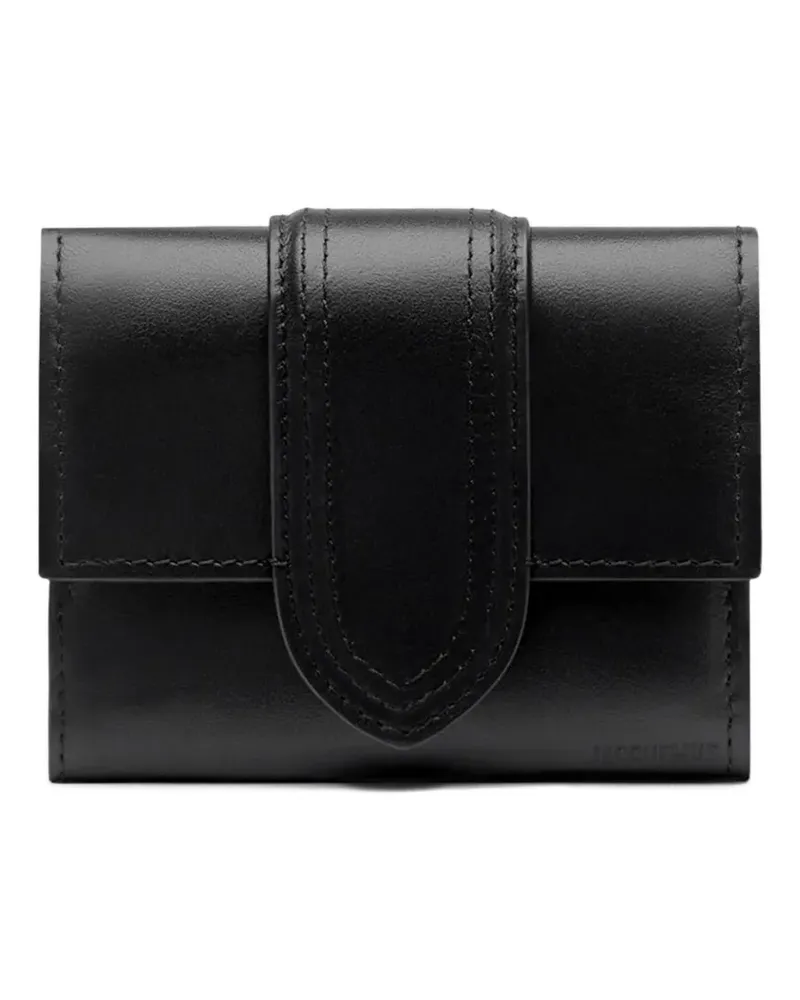 Jacquemus Portemonnaie mit Klappe - Schwarz Schwarz