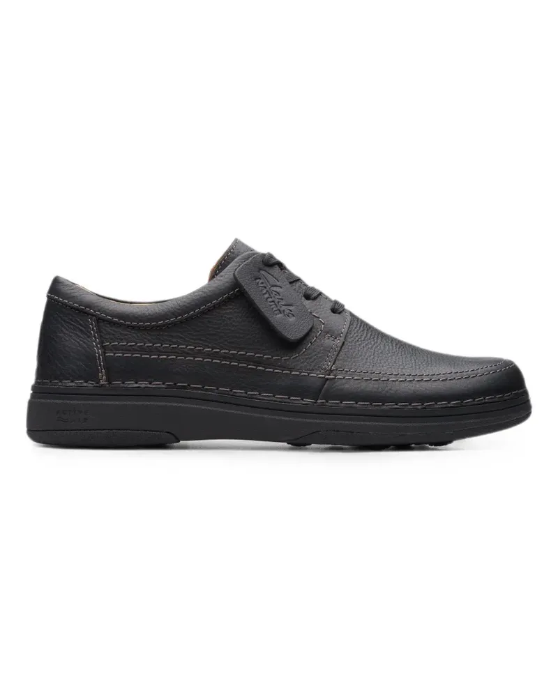 Clarks Nature 5 Lo Derby-Schuhe - Schwarz Schwarz