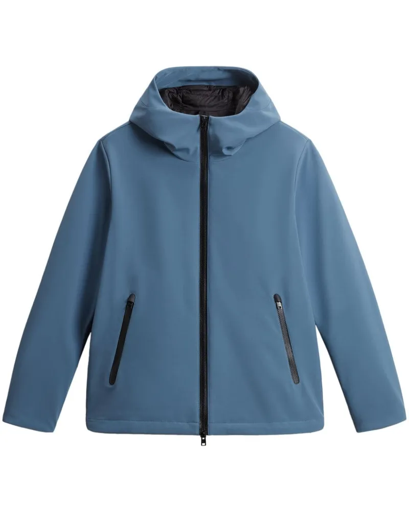 Woolrich Pacific Soft Shell Jacke - Blau Blau