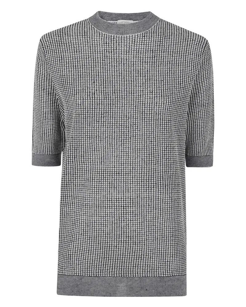 Ballantyne T-Shirt mit geometrischem Print - Weiß Weiß