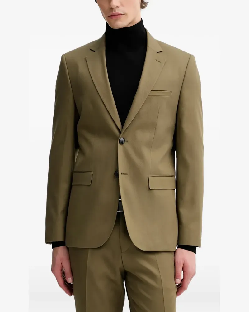 HUGO BOSS Arti253X button single-breasted blazer - Grün Grün