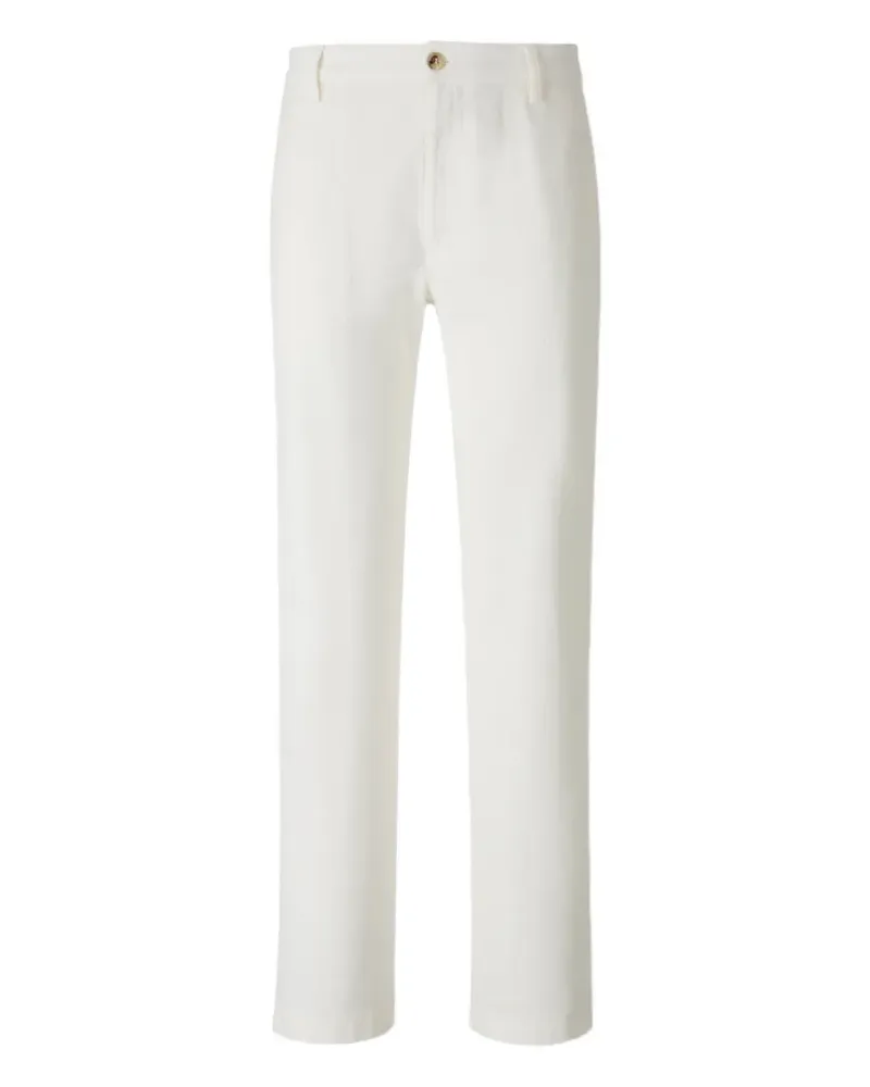 Canali Fatigues button trousers - Weiß Weiß