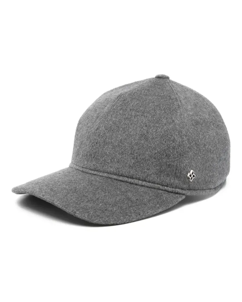 Tagliatore felt baseball cap - Grau Grau