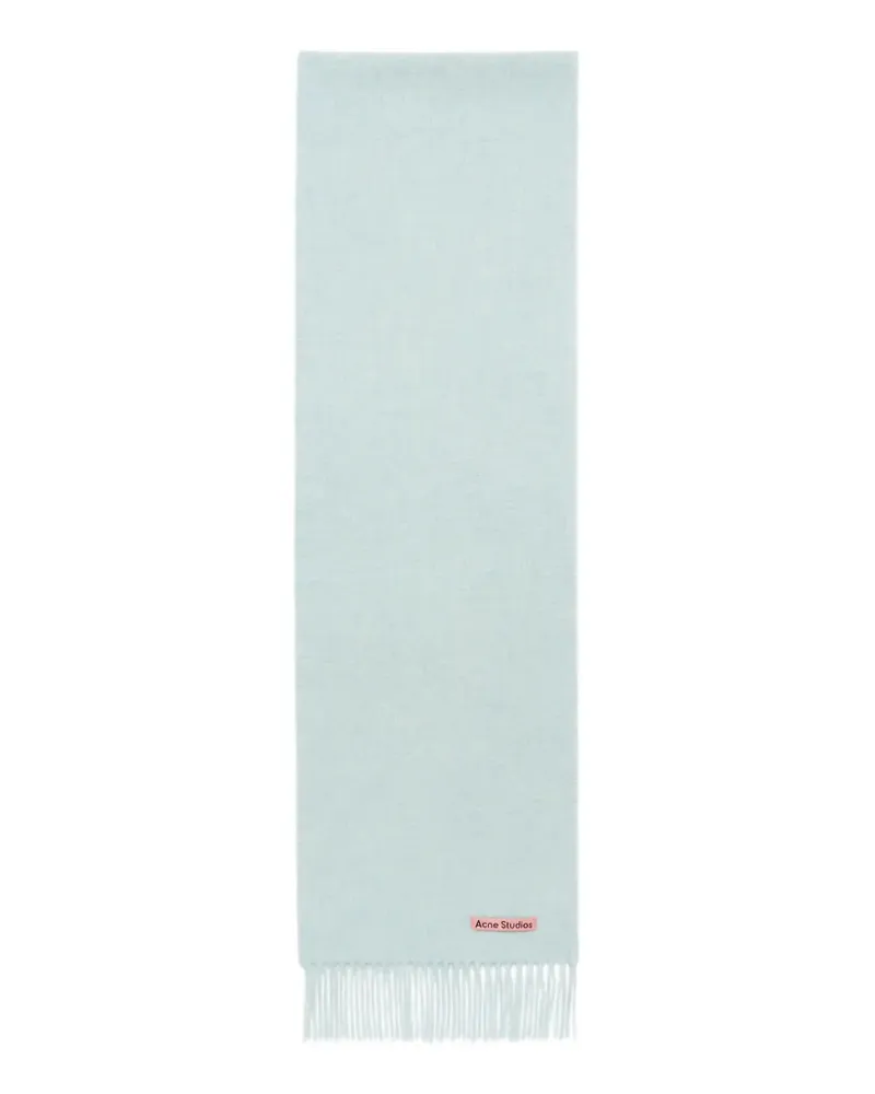 Acne Studios Schmaler Schal mit Fransen - Blau Blau