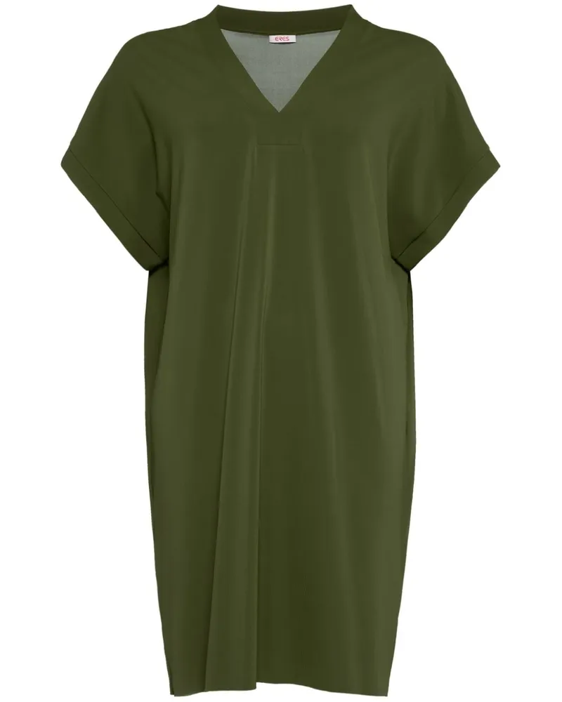 Eres Tali Tunikakleid mit V-Ausschnitt - Grün Grün