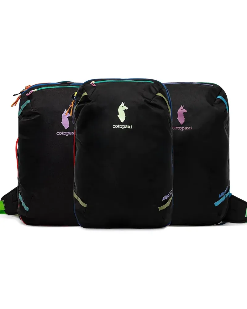 Cotopaxi Allpa Rucksack mit Lama-Logo 35L - Schwarz Schwarz