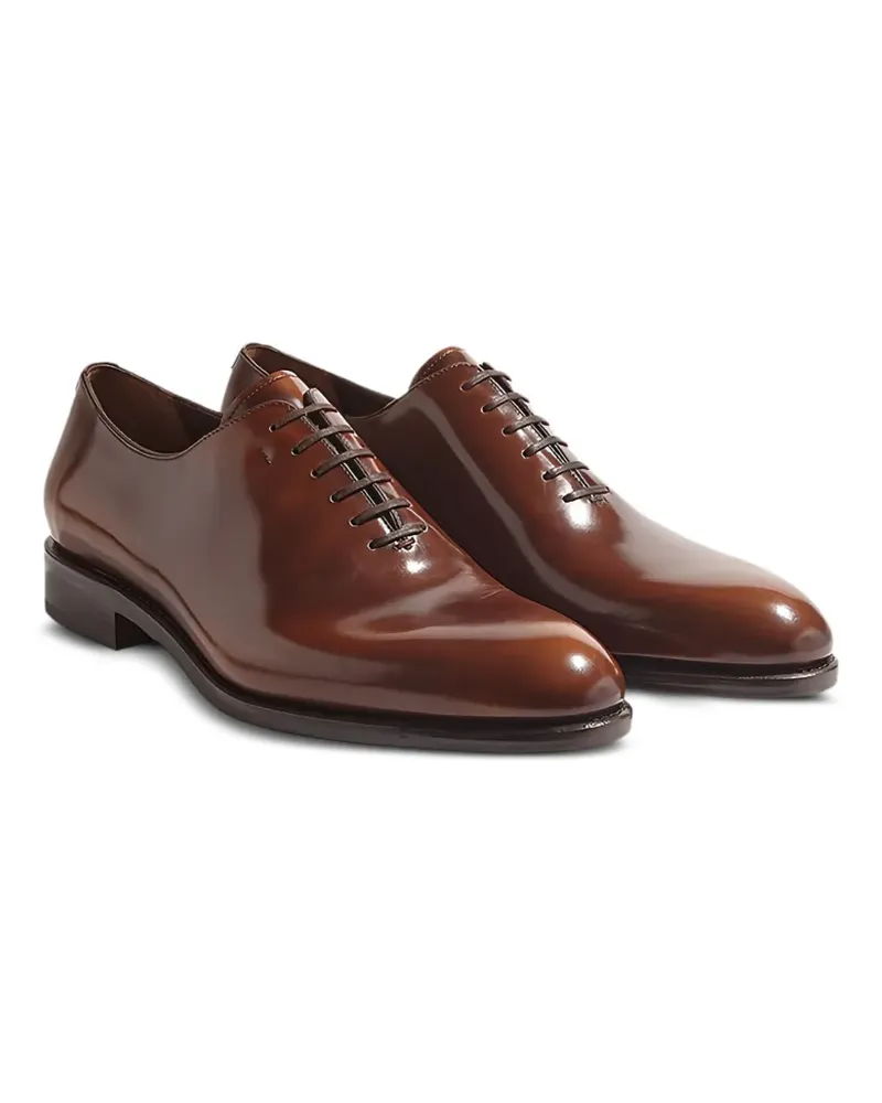 Ferragamo Balmoral Oxford-Schuhe - Braun Braun