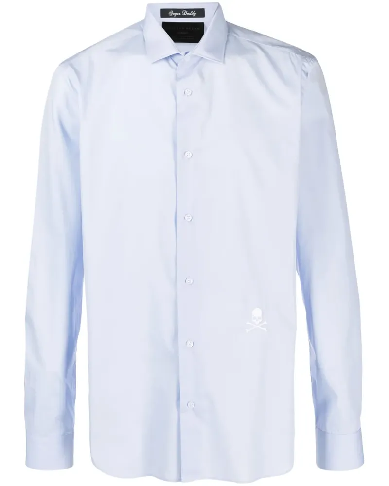 Philipp Plein Sugar Daddy Hemd - Blau Blau
