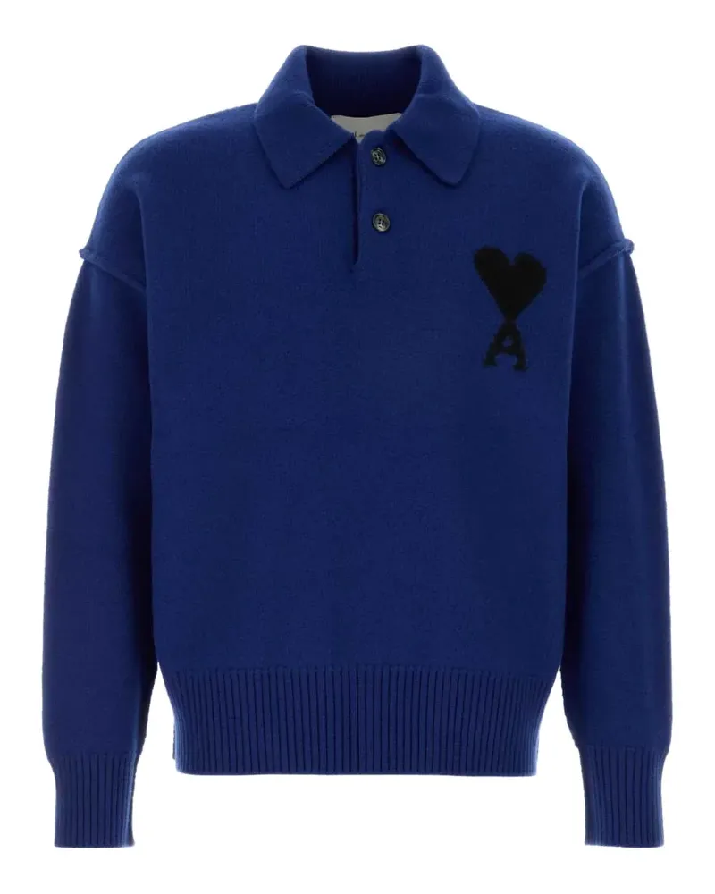 AMI Paris Ami de Coeur Pullover - Blau Blau