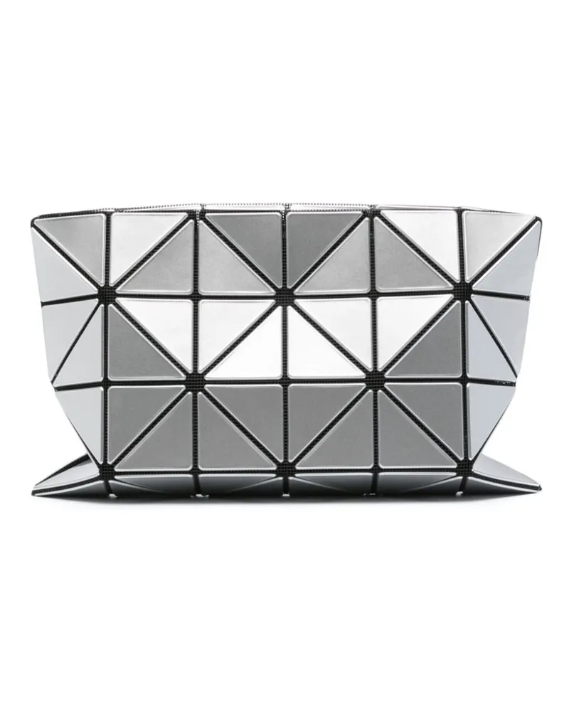 Issey Miyake Lucent Clutch Silber